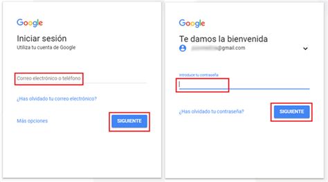 Iniciar sesión en la cuenta de Google con otra dirección de correo ...